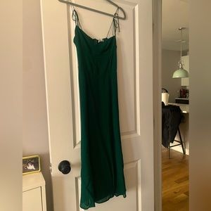 Reformation Kourtney Dress Size 4 Green